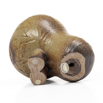 Lisa Larson, a stoneware figurine, 'Lejon Midi', Gustavsberg, Sweden.