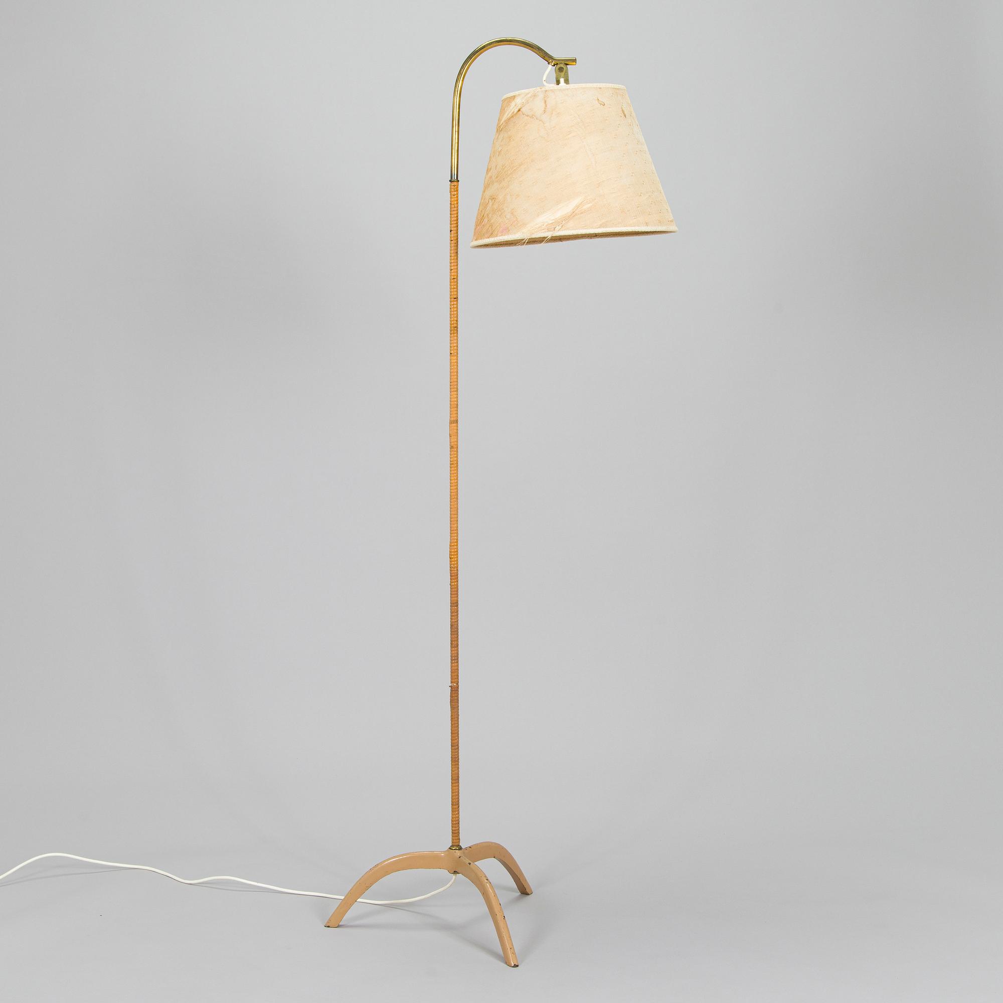 Paavo Tynell, golvlampa, modell 9609, Taito 1900-talets mitt.