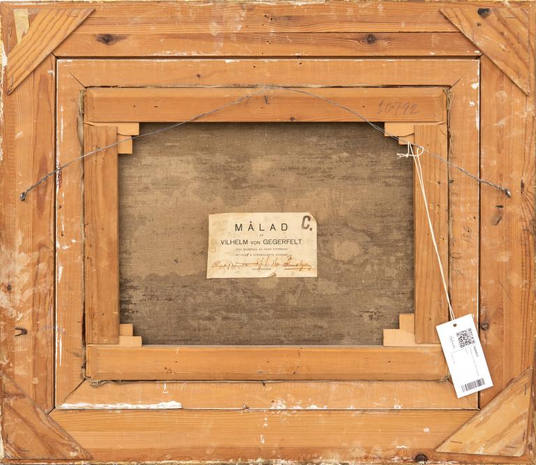 Wilhelm von Gegerfelt, landscape.