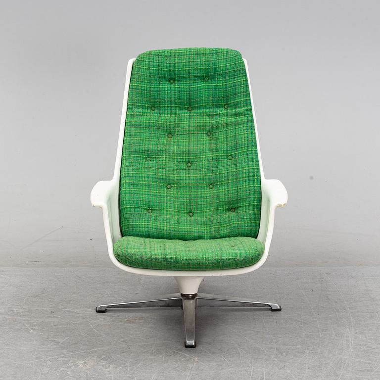 A 'Tellus' easy chair by Alf Svensson and Yngvar Sandström, Göte-Möbler, Nässjö AB, 1970's.