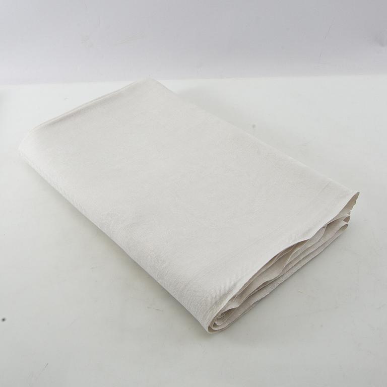 Tablecloths 4 pcs early/mid 20th century damask.