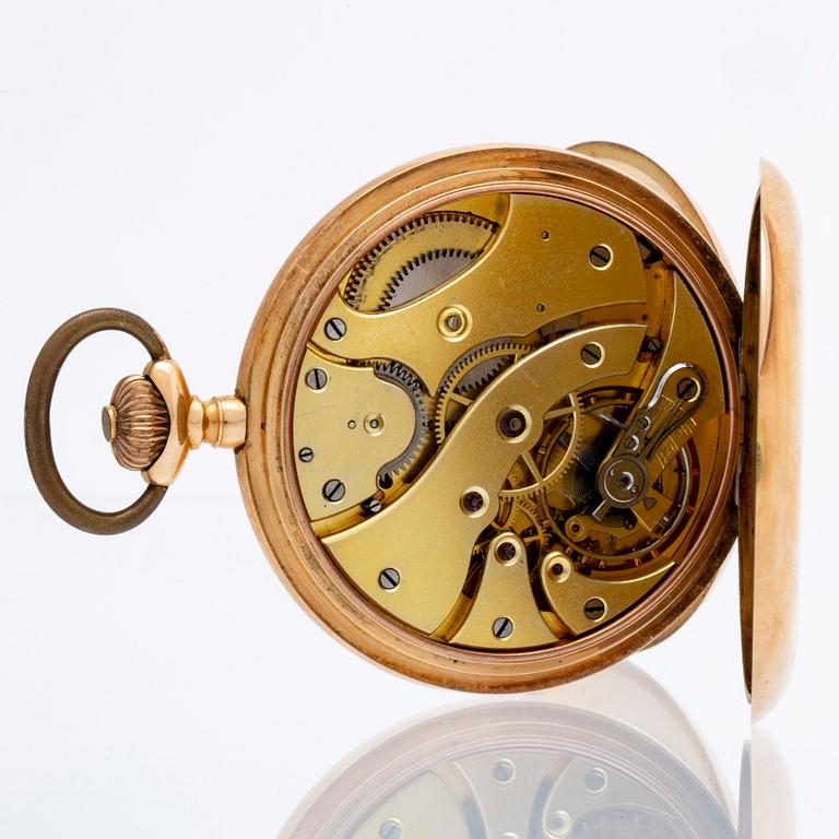 Hunter, pocket watch, 52 mm.