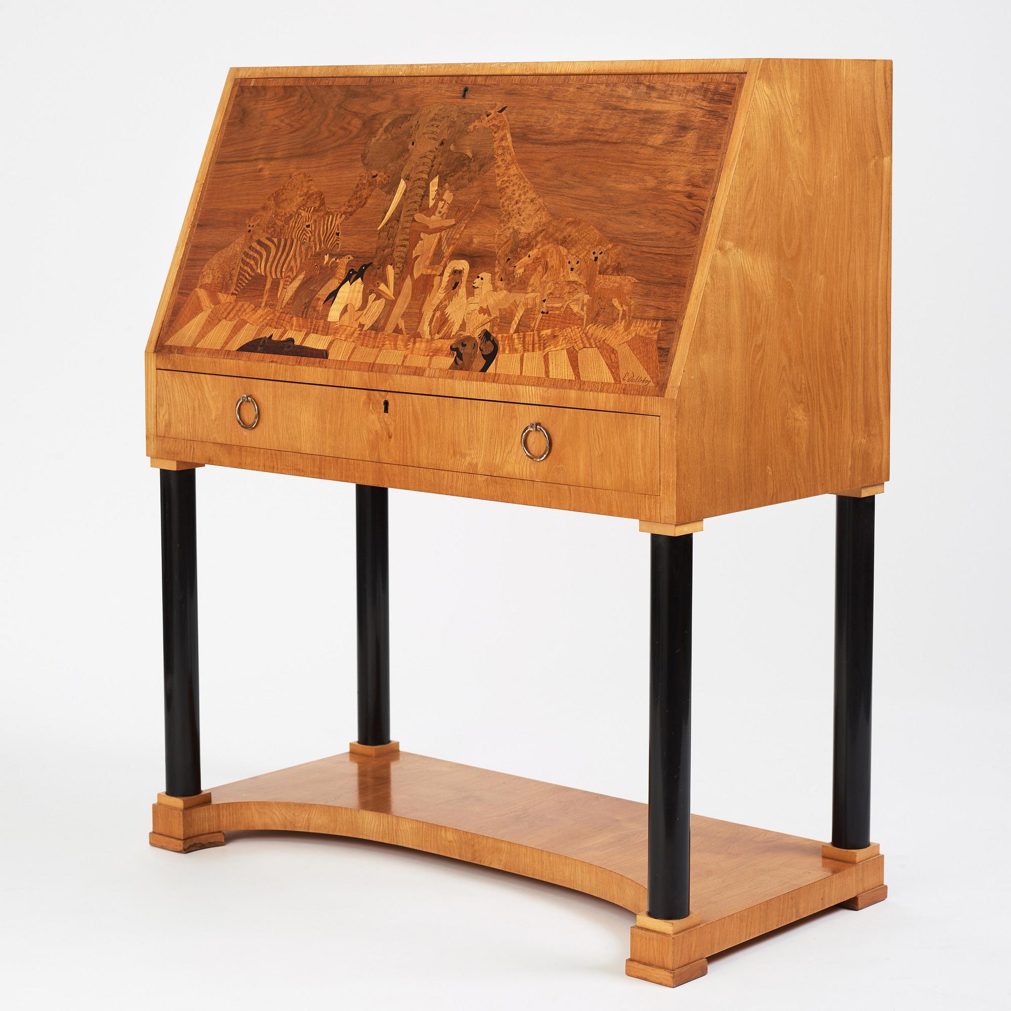 Ewald Dahlskog, a Swedish Grace secretaire, Svenska möbelfabrikerna, Bodafors 1930s.