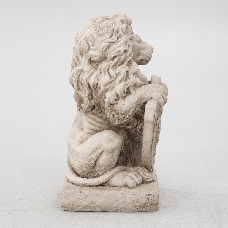 A stone composite sculpture, 20th Century.