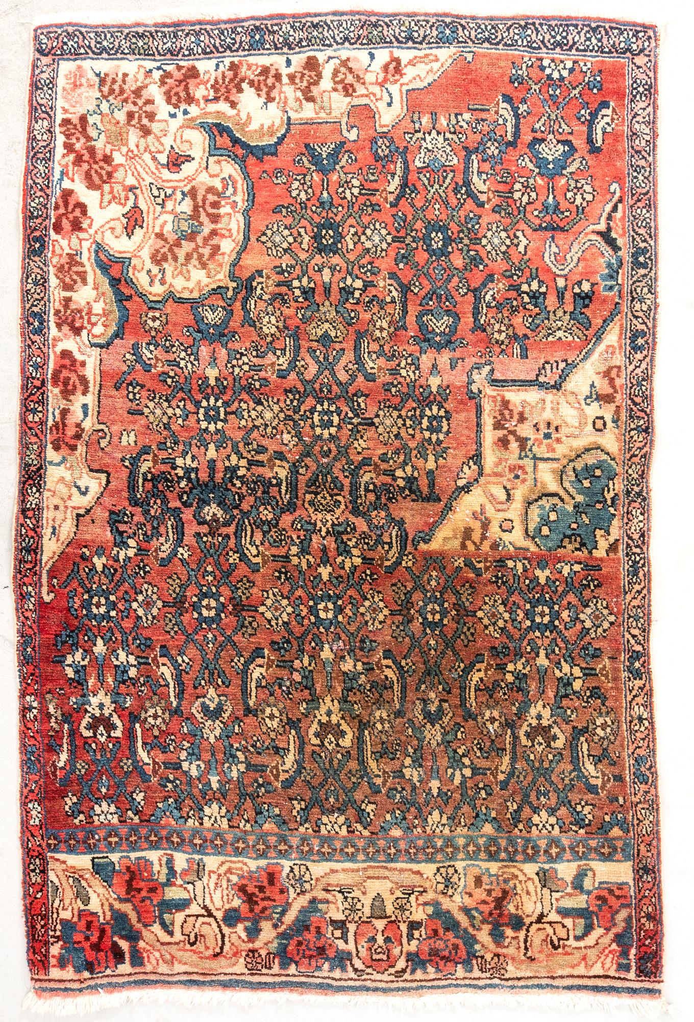 Carpet Bidjar ornack Vaghir old 148x88 cm.