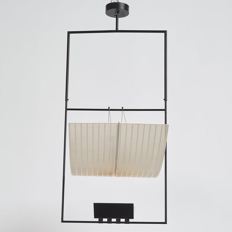 Mario Botta, a 'Zefiro', ceiling lamp, Artemide, Italy, 1980s.