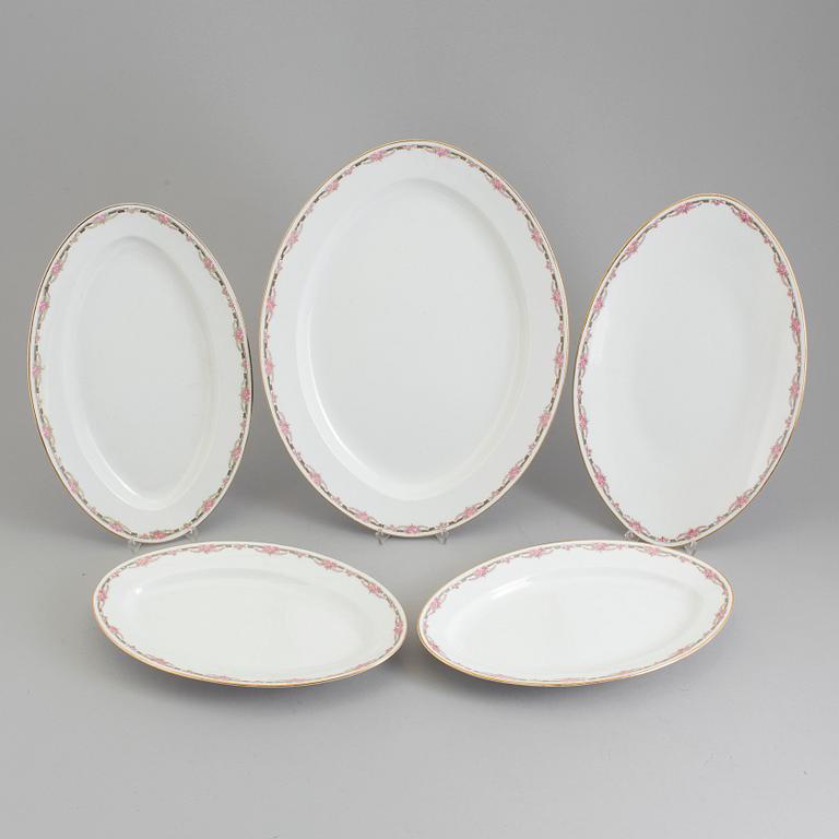 A Rörstrand part dinner service, early 20th Century (70 pieces).
