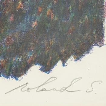 Roland Svensson, litograph in colours, signed and numbered 156/350.