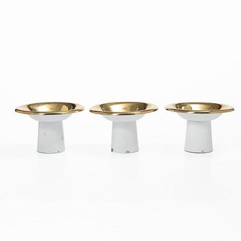 Josef Frank, taklampor, 3 st, modell G 2162, Firma Svenskt Tenn.