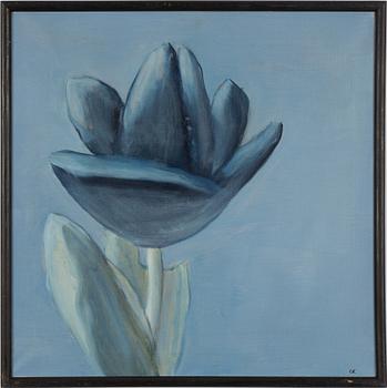 Claes Eklundh, Tulip in shades of blue.