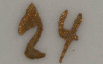LJUSSTAKE, porslin, figurin i Meissen-stil.