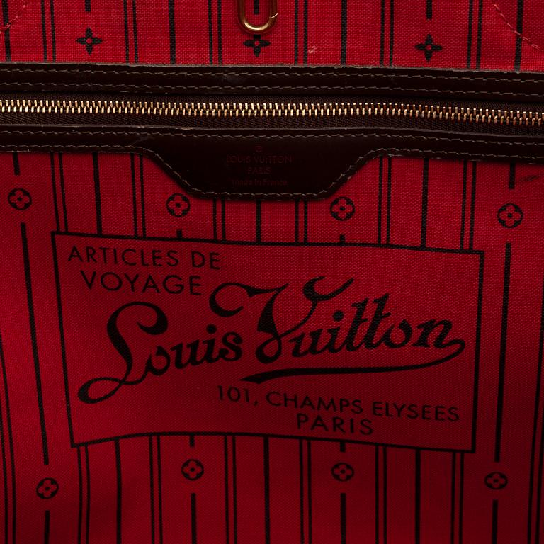 Louis Vuitton, a Damier Ebene 'Neverfull GM' Bag.