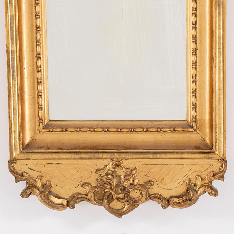 A late 19th century mirror.