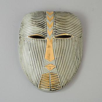 LISA LARSON, mask, stengods, K-Studion, Gustavsberg.