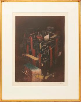 Roberto Matta, "L'Ergonaute #7" ur "Hom'mere", 1967.