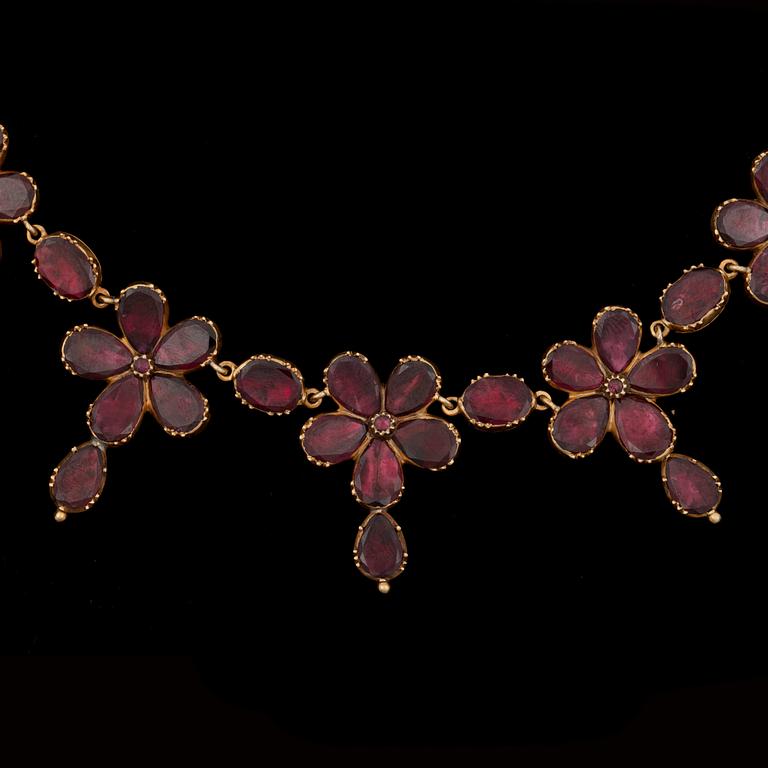 COLLIER med granater, troligen England ca 1820.