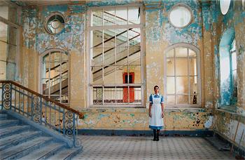 202. Dana Sederowsky, "Red door", Beelitz Heilstätten, 2013.