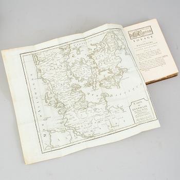 A set of 4 book, William Coxe: Voyage en Pologne, Russie, Suède, Dannemarc,  1-4 vol.   Buisson, Genève, Buisson, 1786.