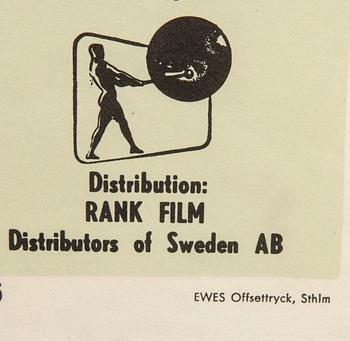 Film poster "Konga" 1961.