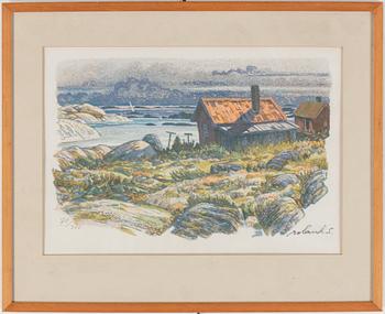 Roland Svensson · ROLAND SVENSSON, färglitografi, signerad och numrerad 70/360.