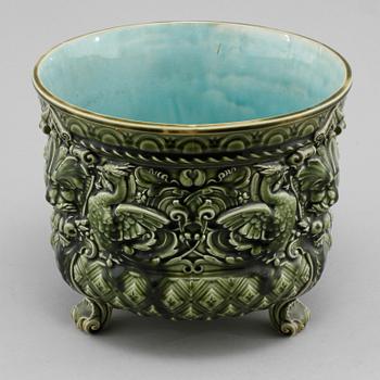 YTTERFODER, flintgods, Gustavsberg, omkring 1900.