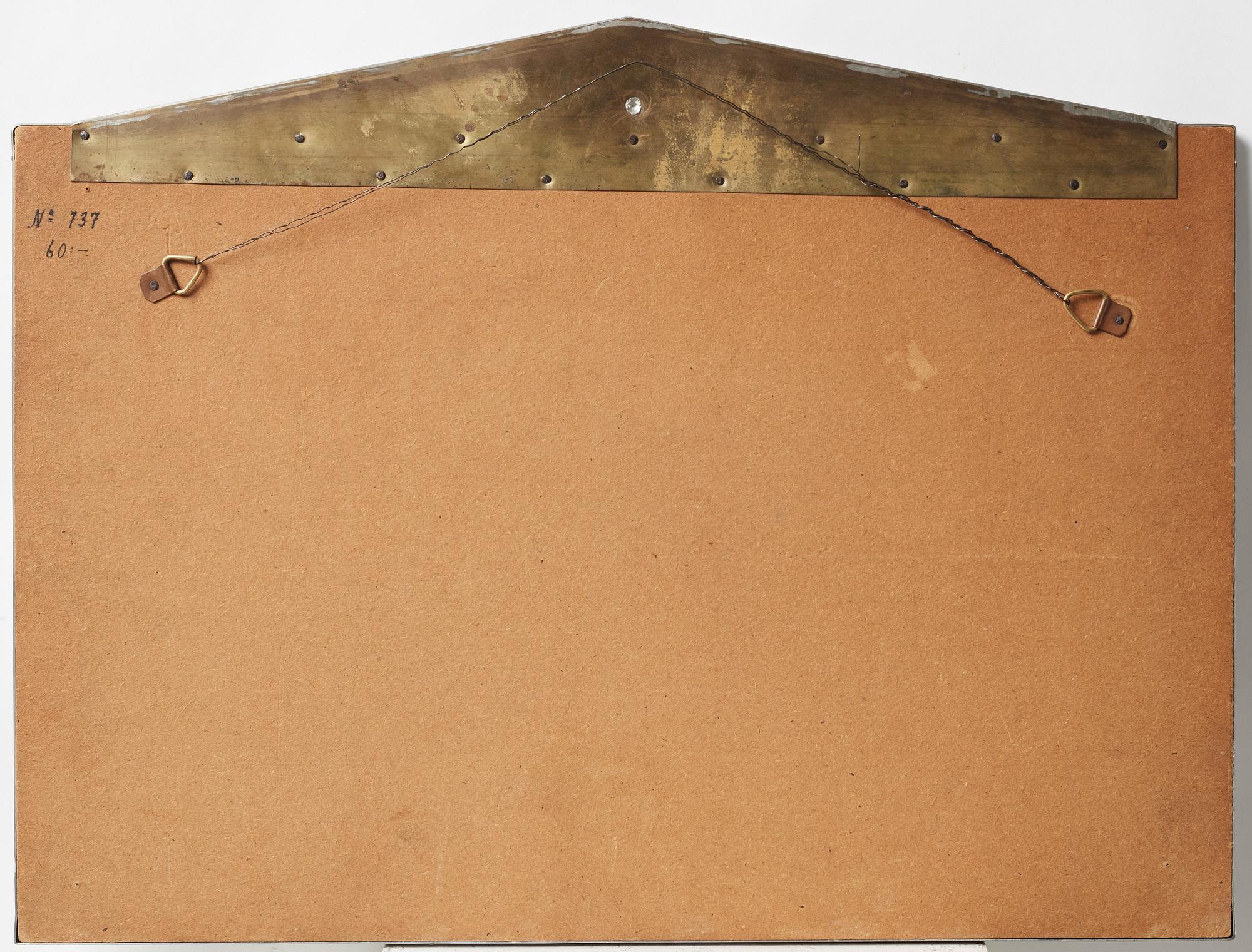Nils Fougstedt, spegel, Swedish Grace, modell 137, Firma Svenskt Tenn, 1925.