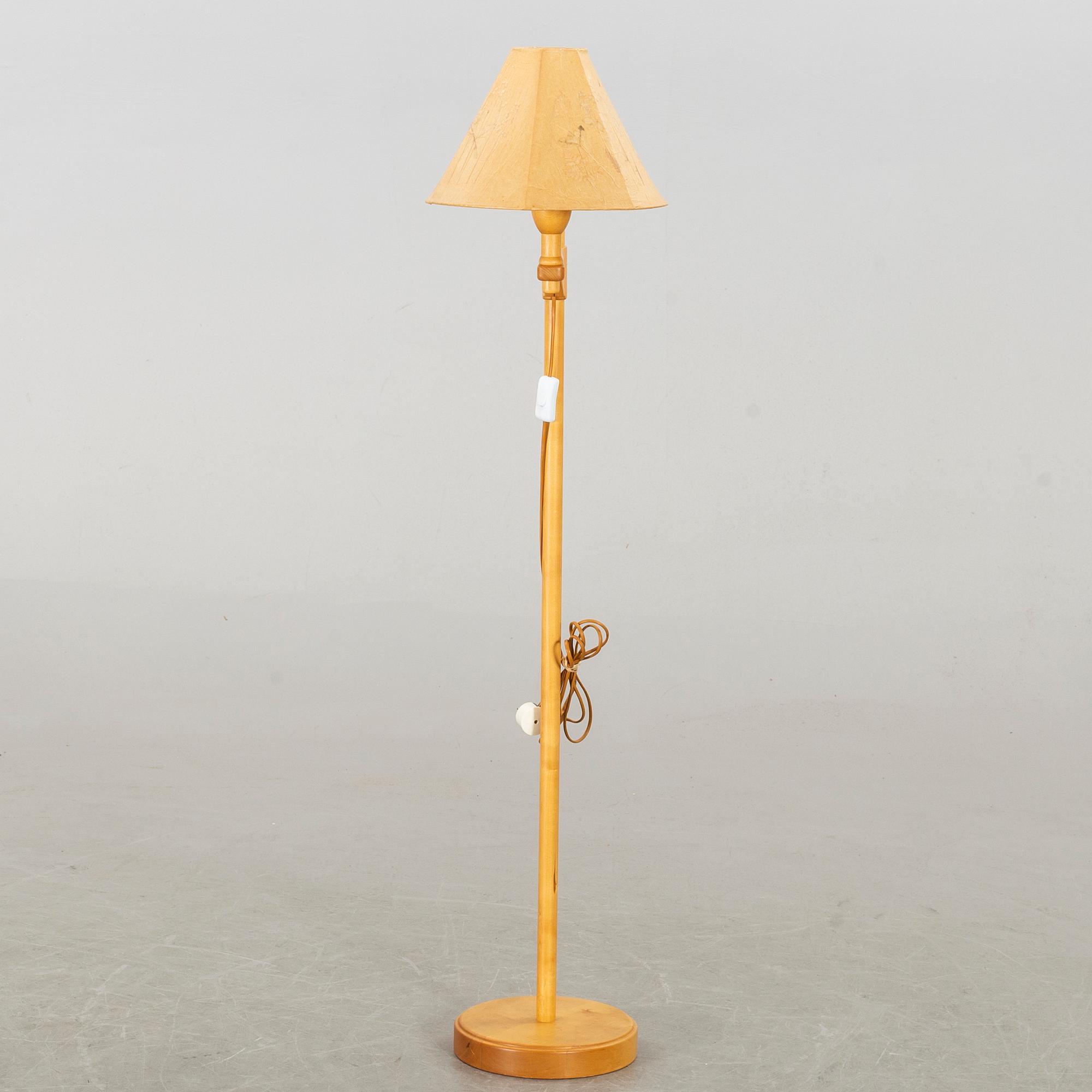 CARL MALMSTEN, Golvlampa "Staken" 1900-talets andra hälft.