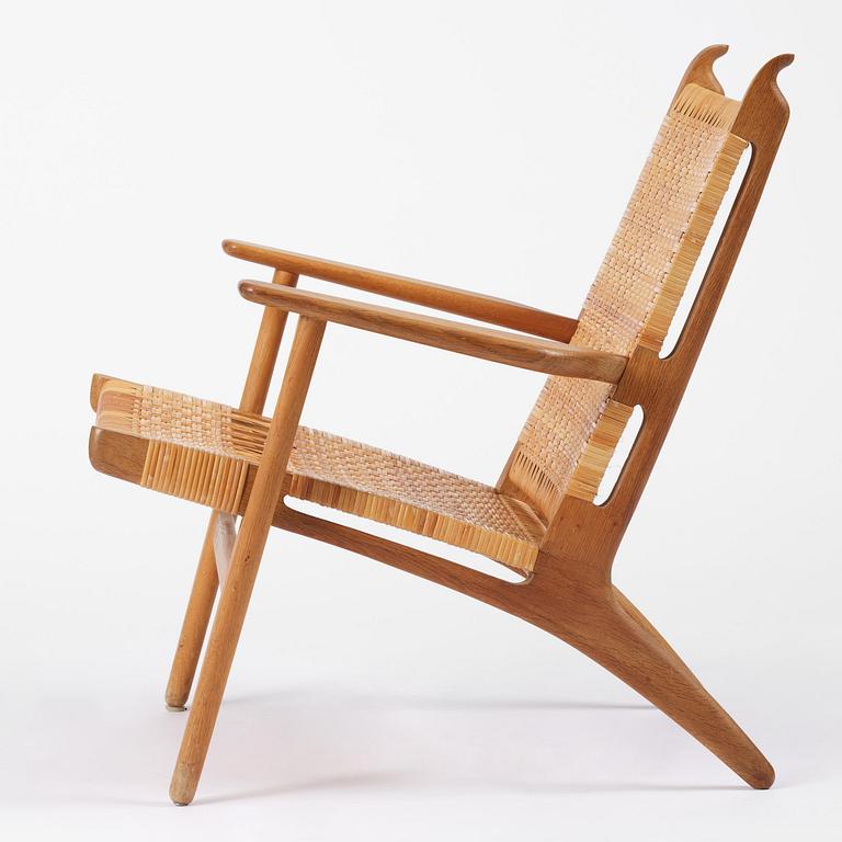 Hans J. Wegner, fåtölj, "CH27", Carl Hansen & Son, Danmark, 1950-tal.