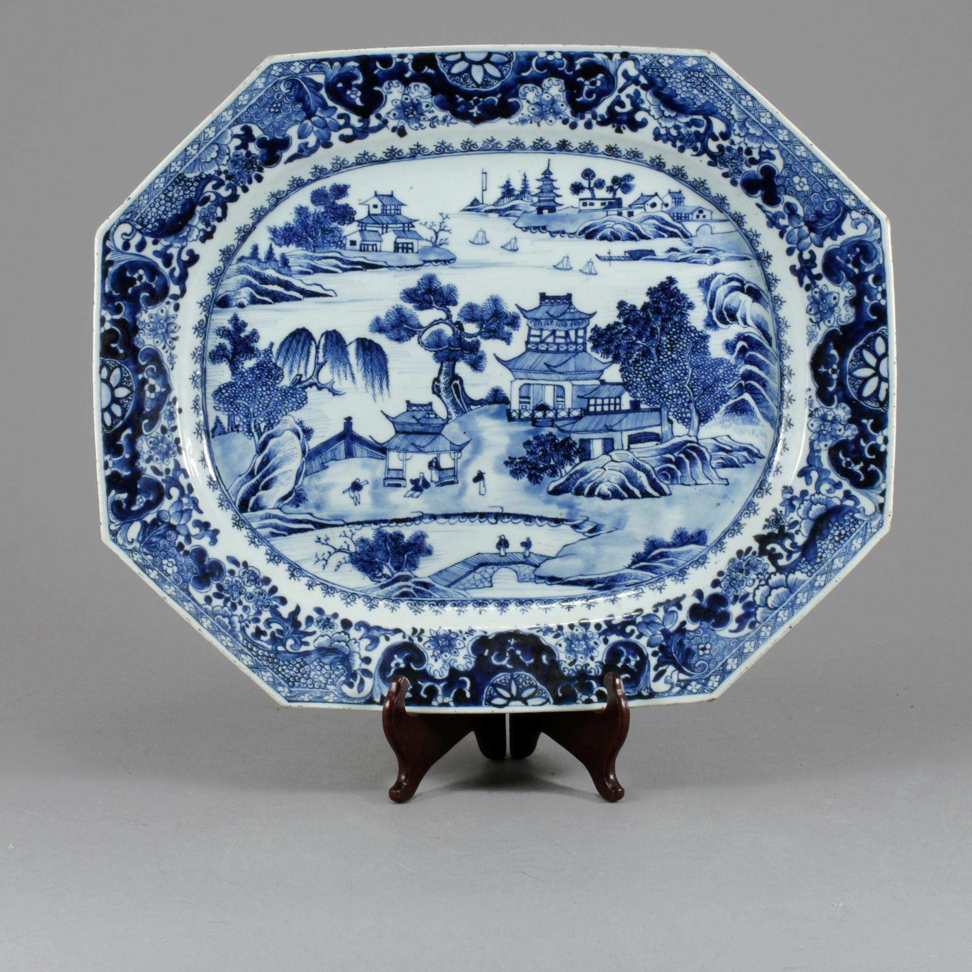 FAT, porslin, Kina, 1700-tal.