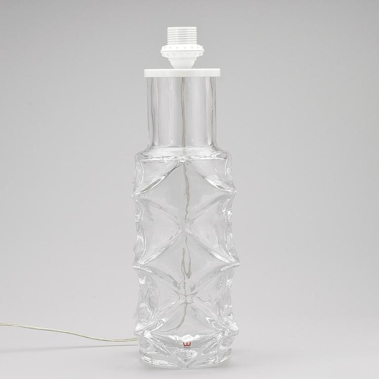 BORDSLAMPA, glas, Hanne Dreutler, Kosta.