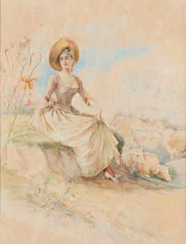 Albert Edelfelt, "Arkadiassa".