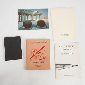 Carl Fredrik Reuterswärd, Catalogs, books and newspaper article.