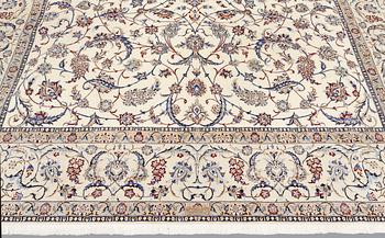 Matta, Nain, part silk, sk 4 LAA, 360 x 252 cm.