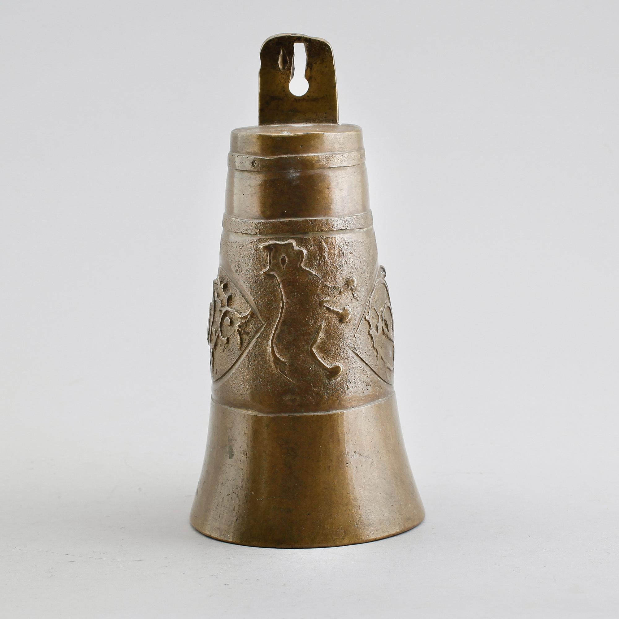 KAMEL/JAKKLOCKA, brons, Tibet, omkring år 1900.