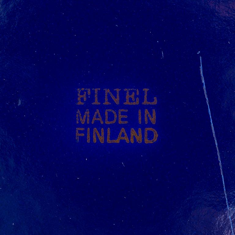 Leif Eriksson och Tuula Pöyhö, lautasia, 12 kpl, "Emma", Finel Finland 1970-luku.