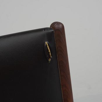 Four 60s "Nova" dining chairs from Denmark.