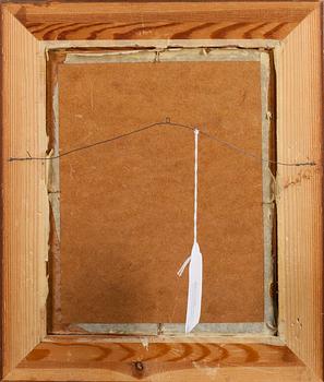 NIKOLAI LEHTO, blandteknik på skiva, signerad och daterad -84.