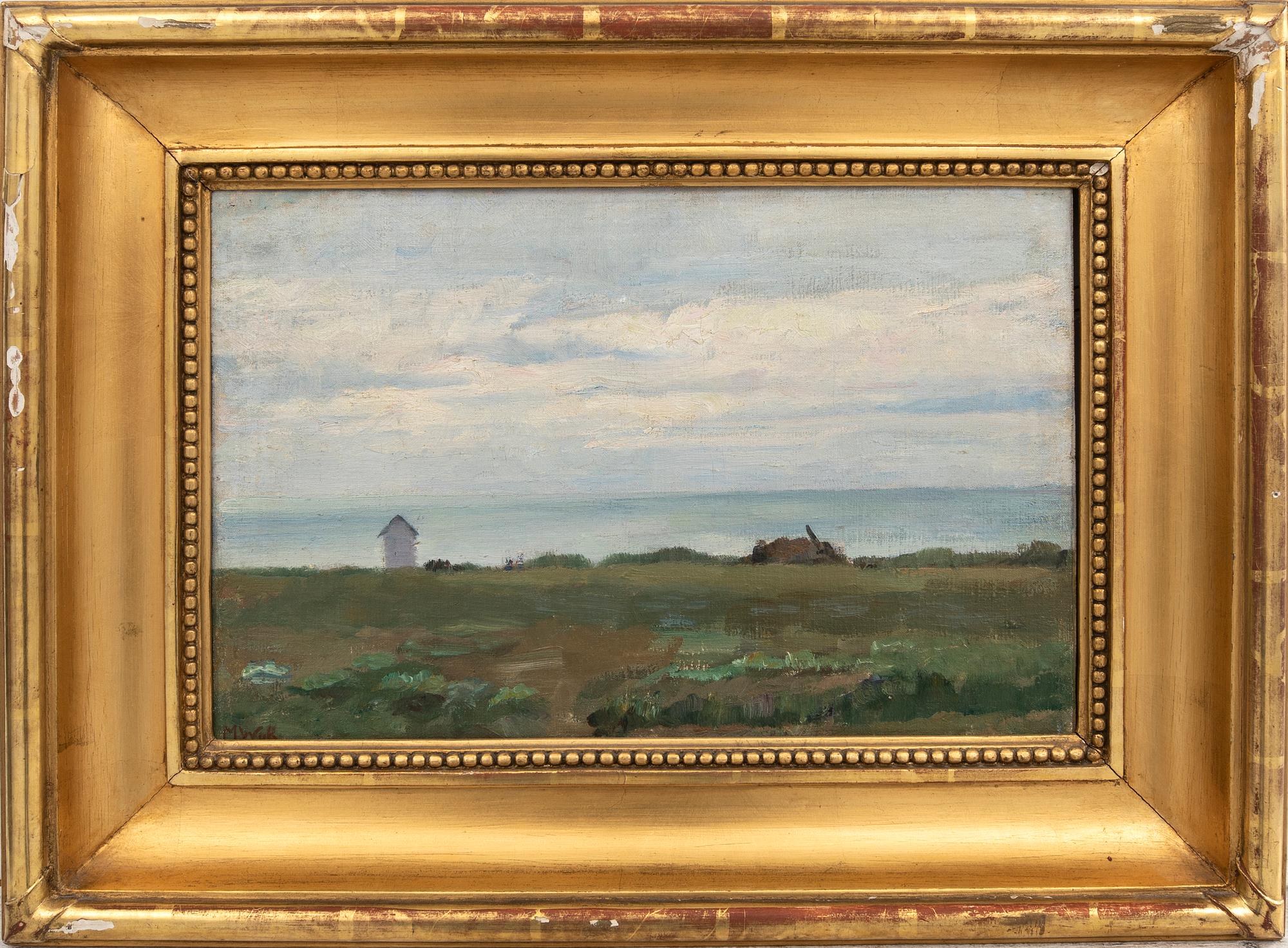 Maria Wiik, oil on canvas, signed.