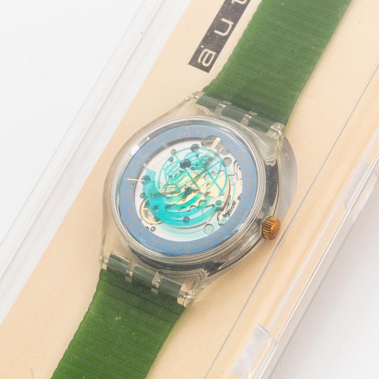 Swatch, Automatic, Time To Move, wristwatch, 36 mm.