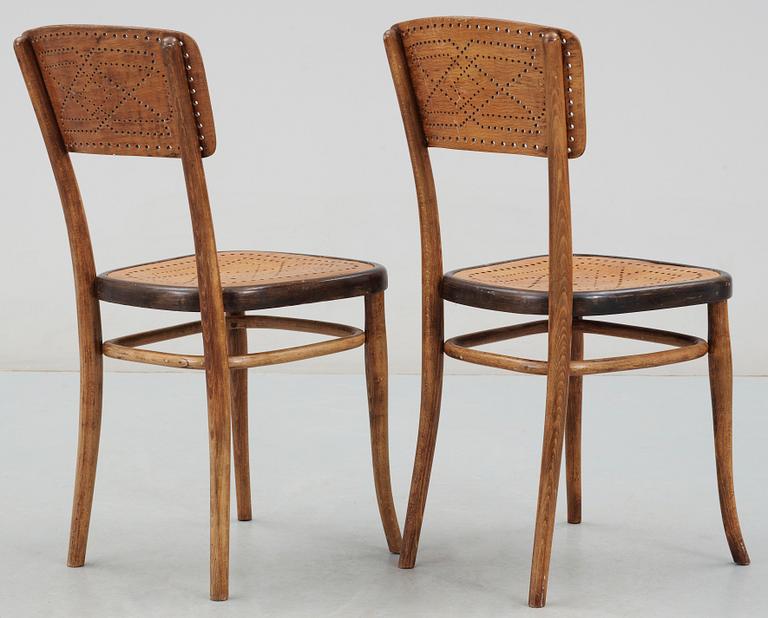 STOLAR, ett par, Thonet Wien, 1900-talets början.