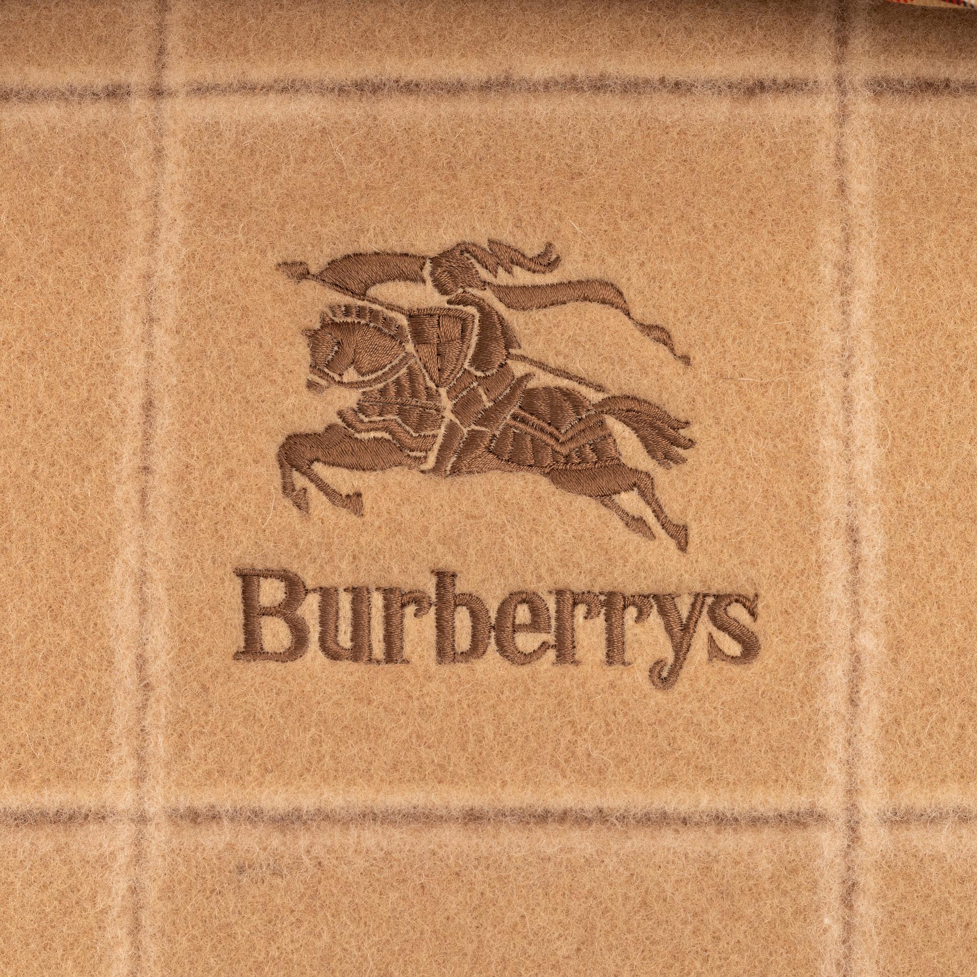 Burberry, blanket.