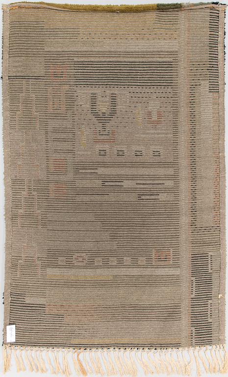 Rya, Finland 1930-tal. Ca 215x135 cm.