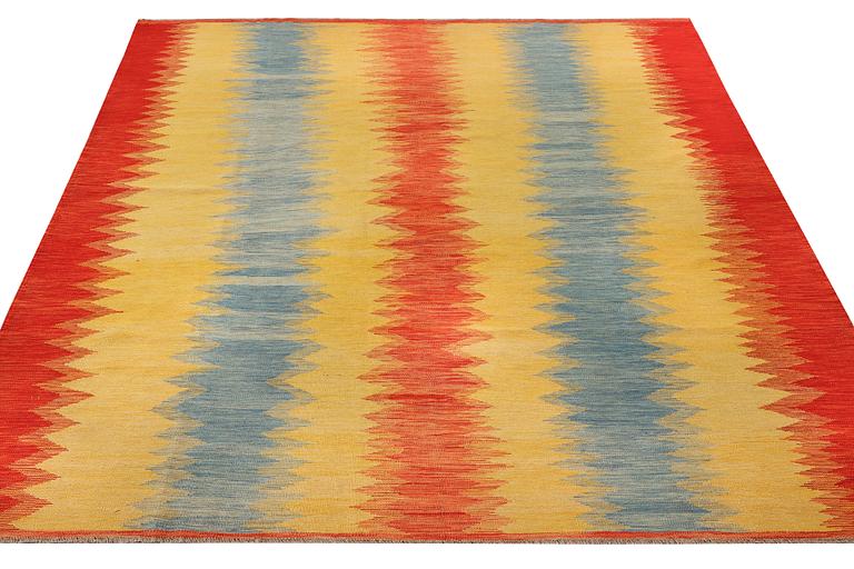Matta, Afghansk Kelim, ca 300 x 250 cm.