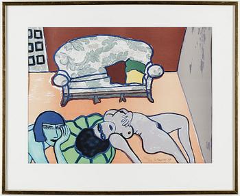 Beverloo Corneille · BEVERLOO CORNEILLE, färgserigrafi, signerad och daterad -79, numrerad 47/250.