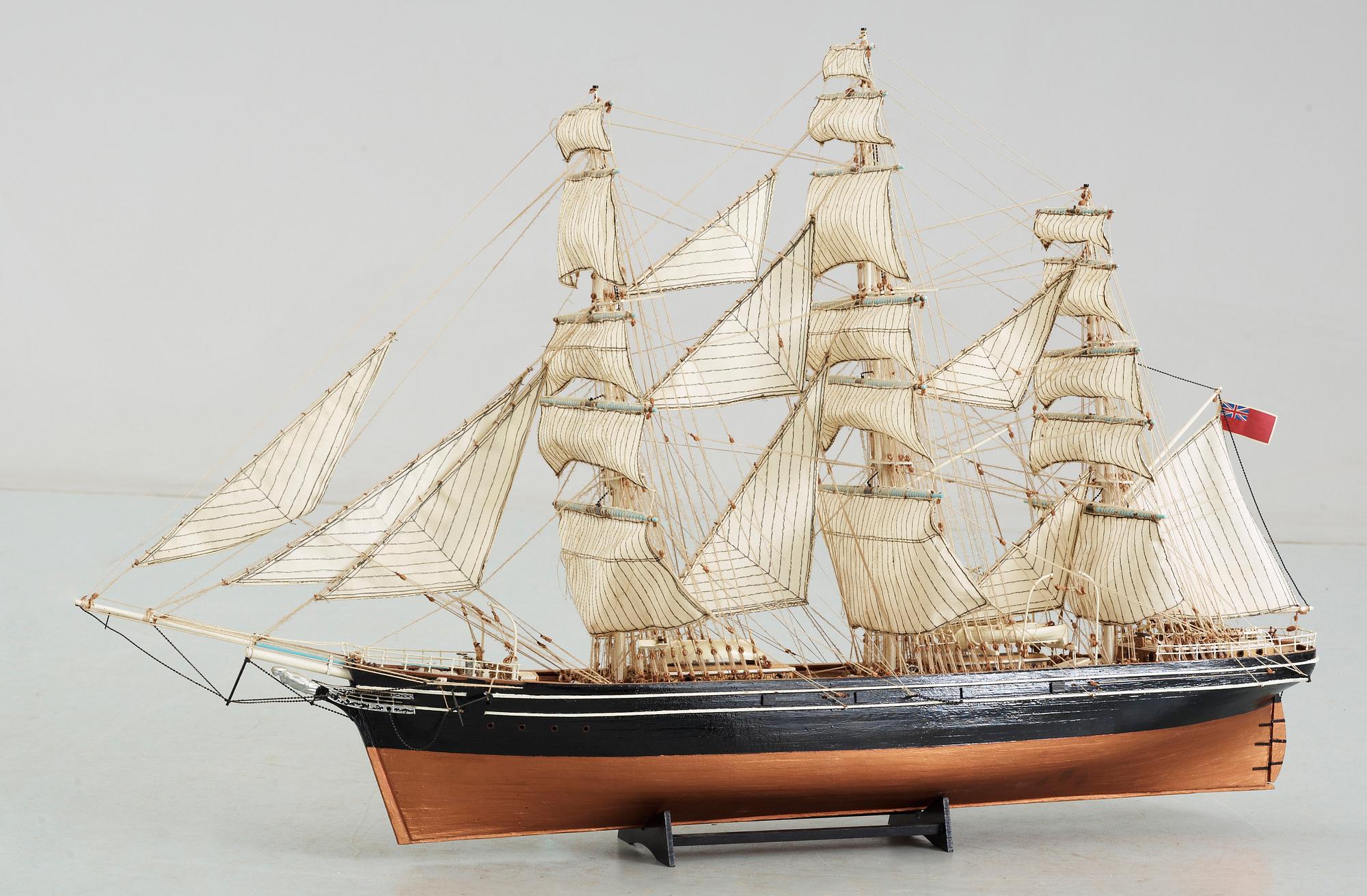 BÅTMODELL, 1900-tal.