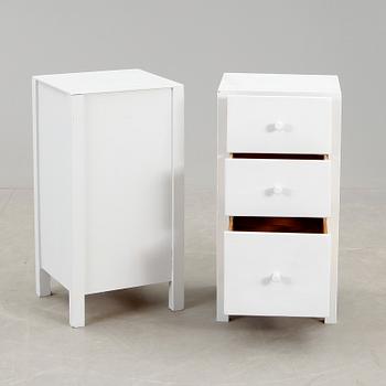 NATTDUKSBORD, ett par, 1900-talets andra hälft.