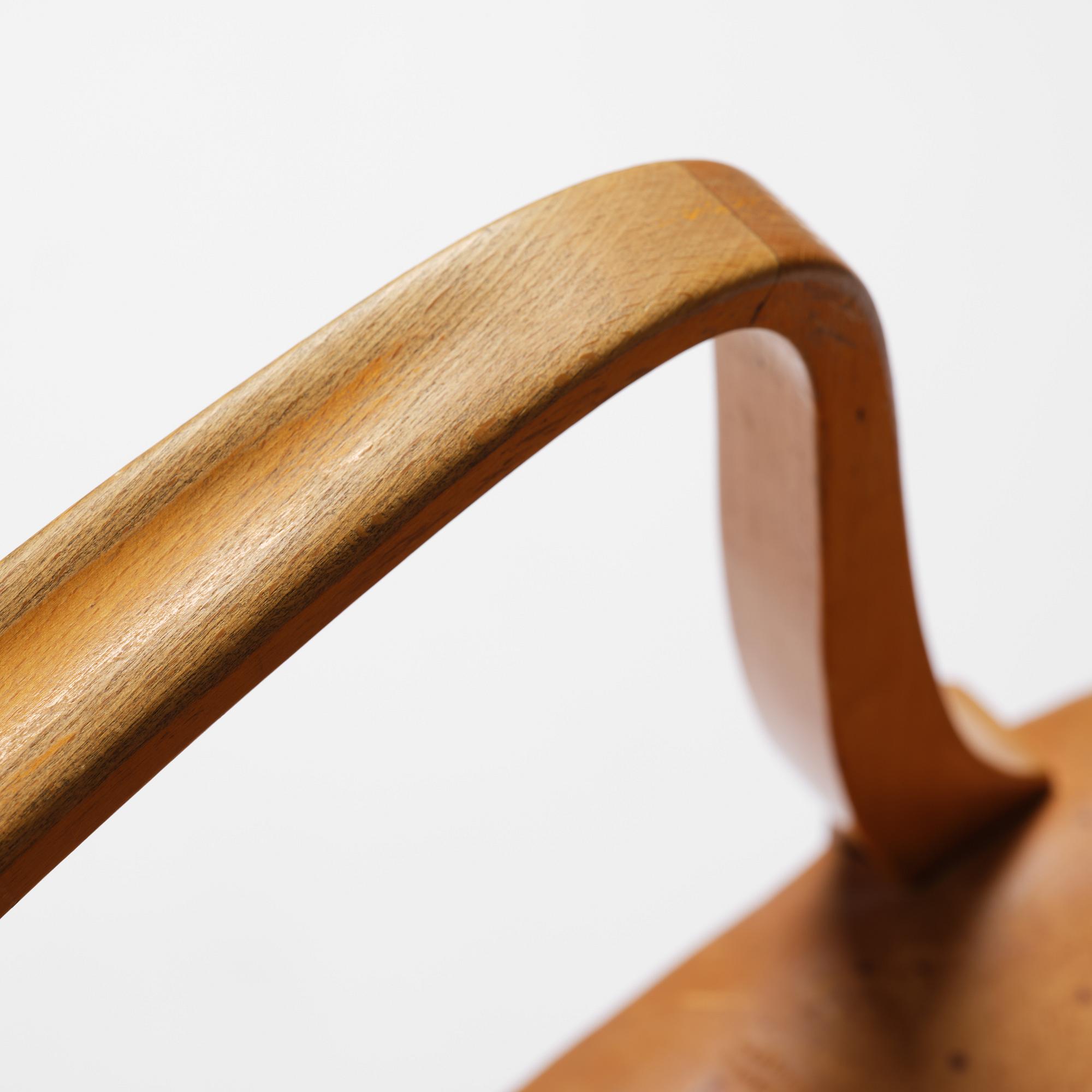 G.A. Berg, armchair, Stockholm, 1940s.