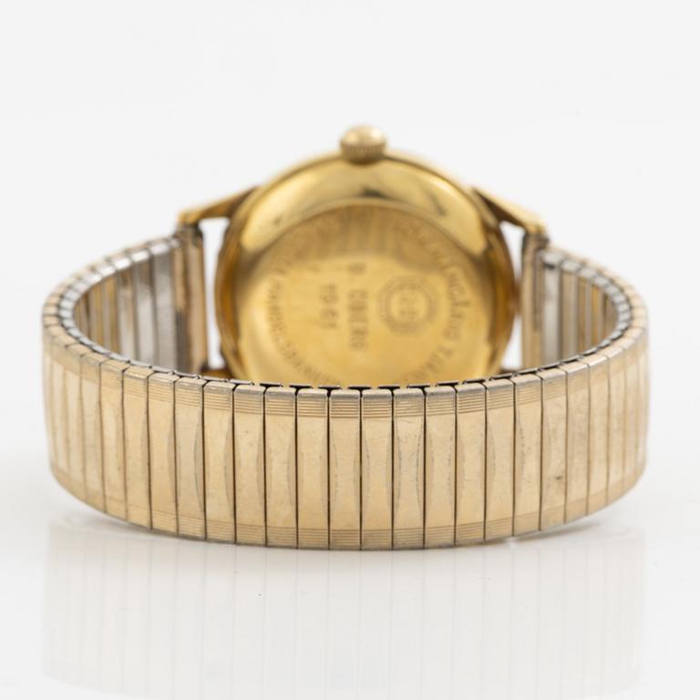 Omega, wristwatch, 34 mm.