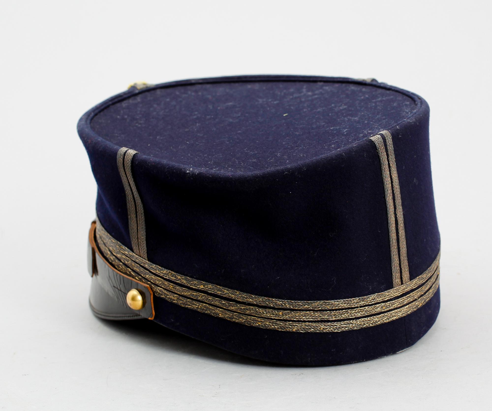 UNIFORMSMÖSSA, möjligen Kungliga Livregementets Husarer, MEA, 1800-talets andra hälft.