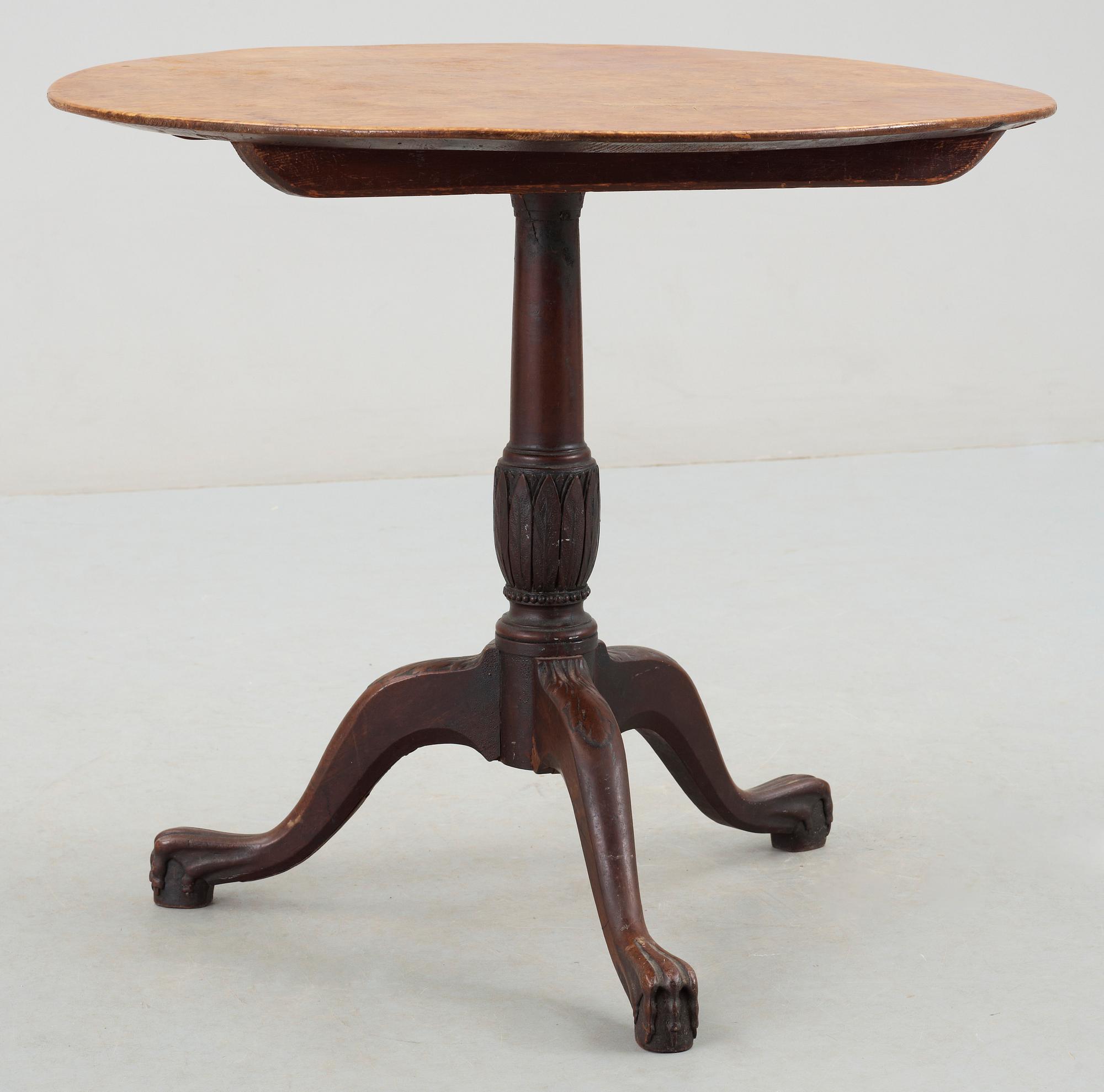FÄLLBORD, 1700-tal.